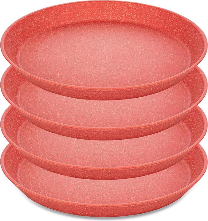 Produktbild Koziol Speiseteller Connect Ø 20.5 cm, 4 Stück, Rot (4 x, 20.50 cm)