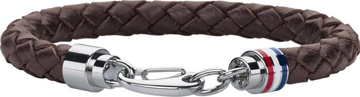 Tommy Hilfiger Casual Core (20 cm, Edelstahl, Leder)