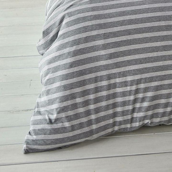 Produktbild BettwarenShop Melangestreifen (Bettwäsche Set, 200 x 200 cm)