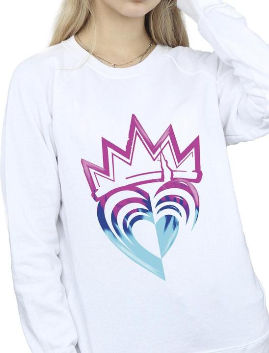 Immagine prodotto Disney Descendants Pink Crown Felpa Donna (L)