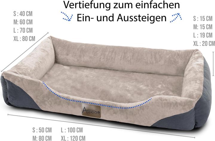 Actual product image Aspero Hanko and Lund Dog Bed and Blanket (Dog)
