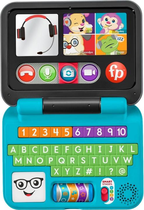 Produktbild Fisher-Price Homeoffice Laptop (Englisch, Deutsch)