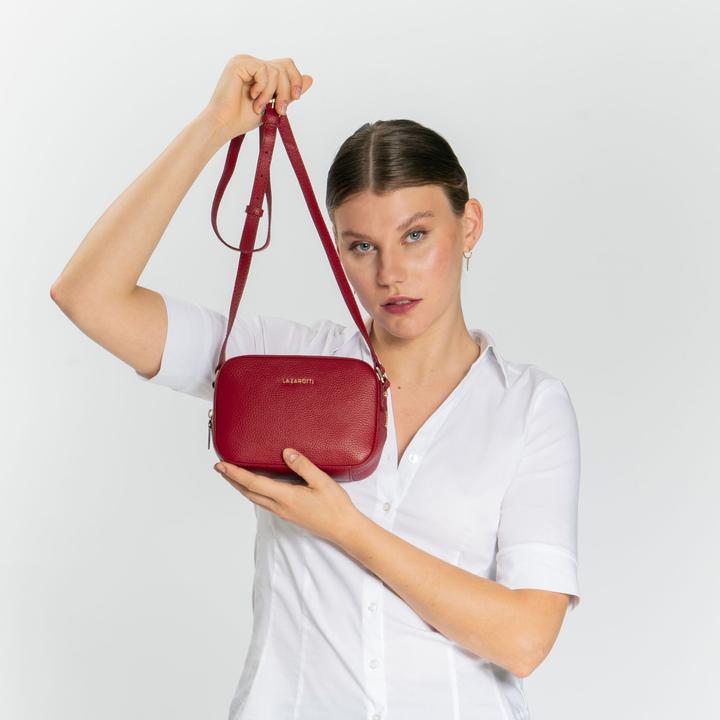 Actual product image Lazarotti Bologna Leather Shoulder bag leather 19 cm