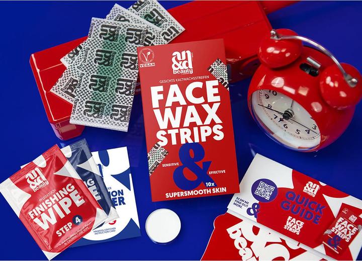 Immagine prodotto A.N.D. beauty Face Wax Strips Set (28 x)