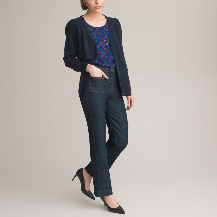 Produktbild Anne Weyburn Cardigan mit V-Ausschnitt und Kaschmir-Touch (44, 46)
