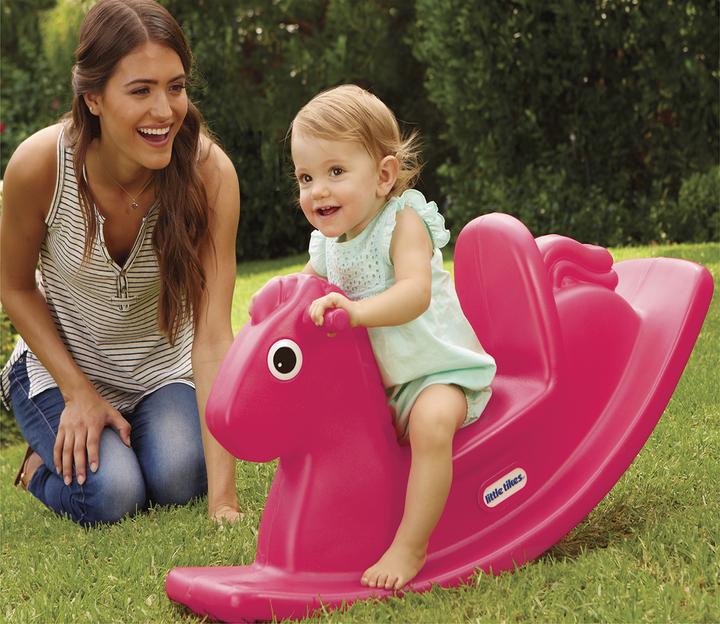 Immagine prodotto Little Tikes Cavallo a dondolo in cartone rosso 173943