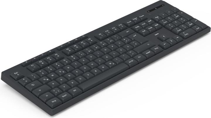 Image du produit Hama Clavier sans fil WK-200 Batterie 8 touches média Noir QWERTZ (DE, Sans fil)