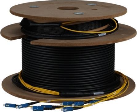 Produktbild EFB Elektronik Trunkkabel U-DQ(ZN)BH 12E 9/125, SC/SC OS2 70m EFB setzt Standards in hoher QualitätDie EFB bietet s (70 m)