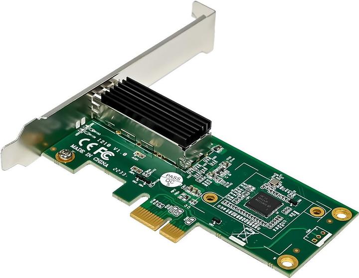 Actual product image InLine Gigabit network card, 1x SFP, PCIe x1, incl. low profile slot bracket (PCI Express 2.1)
