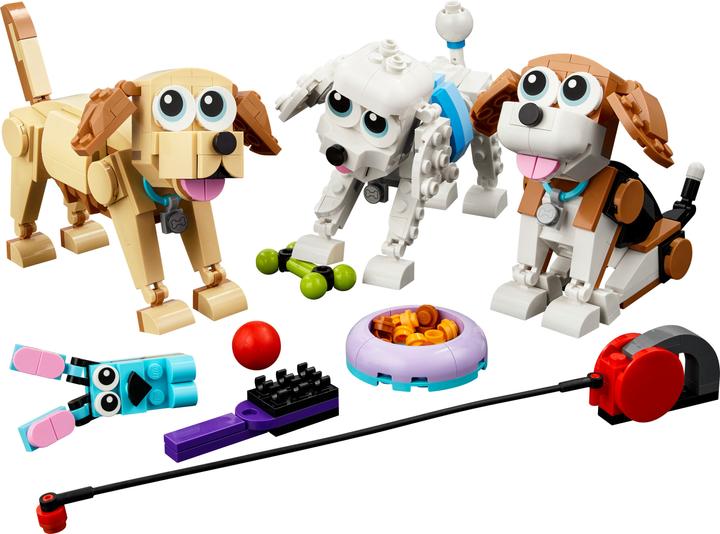Immagine prodotto LEGO 31137 Cani carini (31137, LEGO Creator 3-in-1)