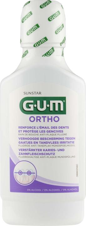 Actual product image GUM SUNSTAR Ortho Mundspülung (300 ml, Mouthwash)