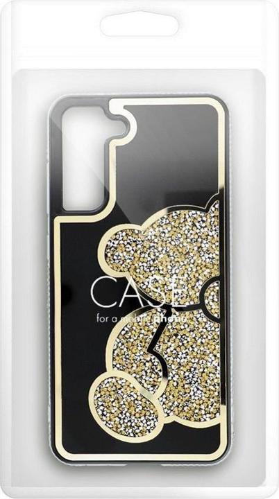 Actual product image OEM Back panel cover TEDDY BEAR Case for SAMSUNG S23 gold (Samsung Galaxy S23)