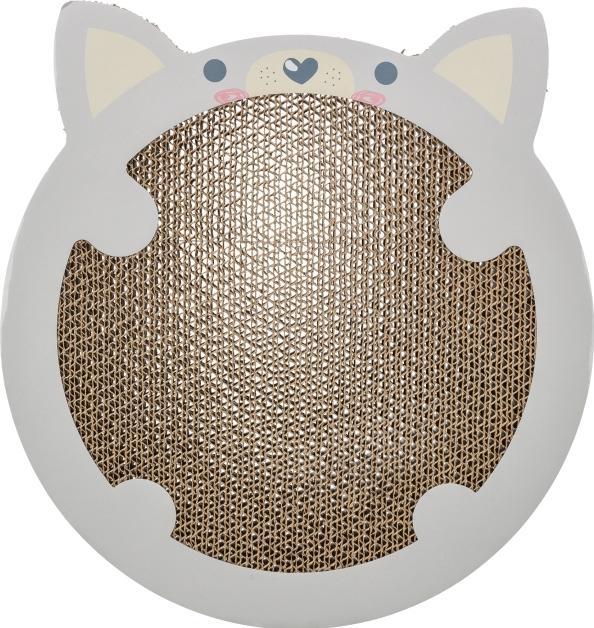 Actual product image Trixie Junior Krabmat Hamster Met Catnip Lichtgrijs - 31X32,5X2,5 Cm (32.50 cm, Light grey)