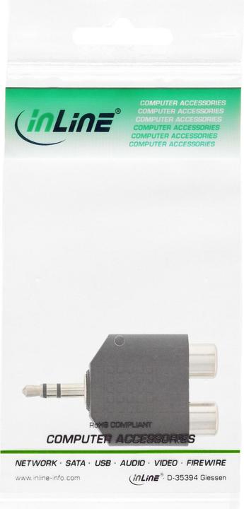 Produktbild InLine Audio Adapter (Klinkenadapter)