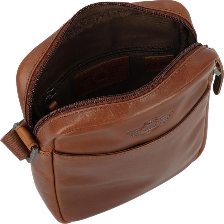 Actual product image Greenburry Vintage Mini Bag Umhängetasche Leder 17 cm