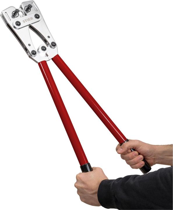 Actual product image Stier Crimping pliers hexagonal 6-120 mm²