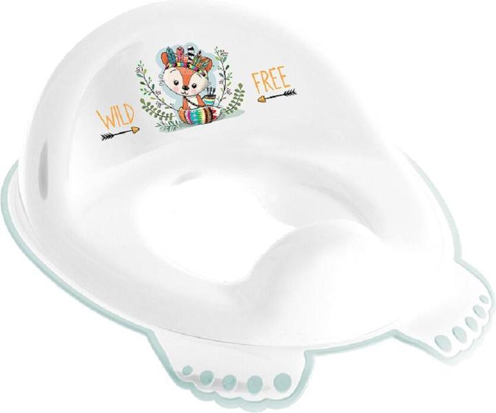 Tega Baby Rutschfester Kinder-Toilettensitz Wild & Free fox weiss