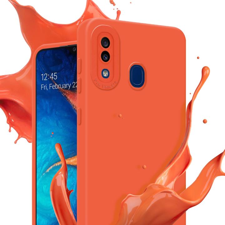 Actual product image Cadorabo Case for Samsung Galaxy A20 / A30 / M10s in TPU Fluid LM162 Style (Samsung Galaxy A20, TCL A30, Samsung Galaxy M10s)