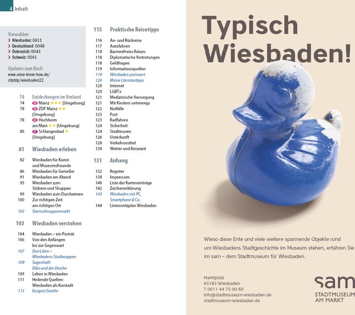 Produktbild CityTrip Wiesbaden (Deutsch, Günter Schenk, 2022)