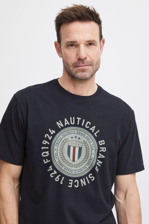 Produktbild FQ1924 FQTom SS tee w logo print 21900642 (XL)