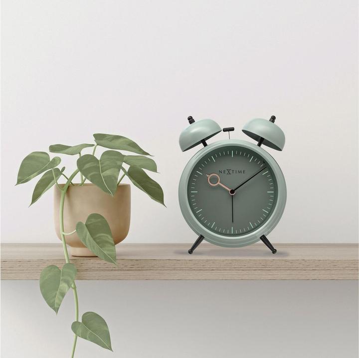 Image du produit Nextime Réveil classique Golden Hour Teal
