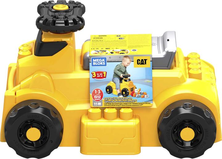 Image du produit Mega Bloks CAT Build n Play Voiture à glissière avec blocs