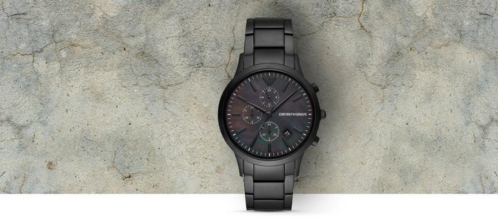 Immagine prodotto Giorgio Armani Renato (Orologio da polso analogico, Cronografo, 43 mm)