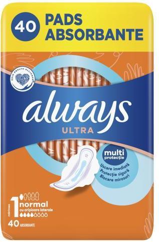Image du produit Always Ultra Normal (40 x, Tampons sanitaires)