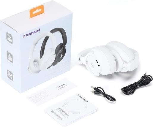 Image du produit Tronsmart Casque sans fil Bluetooth SOUNFII Q20S Hybrid ANC avec réduction de bruit active (ANC, 60 h, Sans fil)