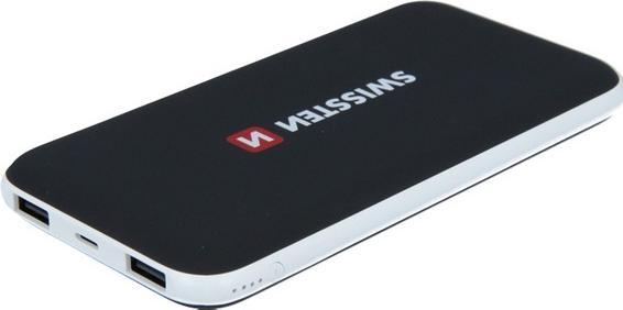 Actual product image Swissten iNLIGHT Slim Power Bank (10000 mAh, 37 Wh)