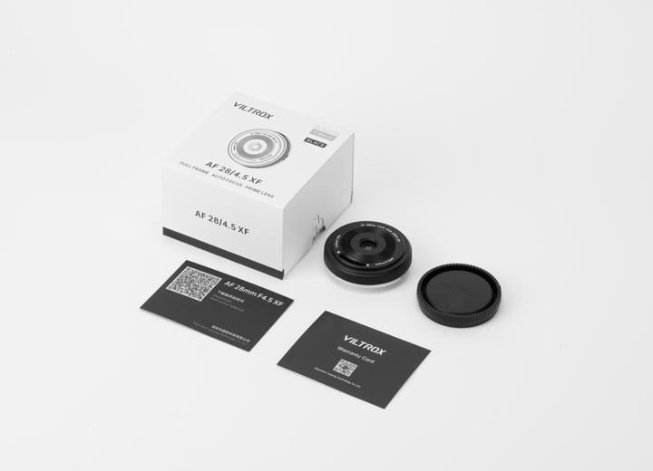 Actual product image Viltrox Lens I AF 28 mm I F/4.5 XF I Fuji X-Mount (APS-C / DX)