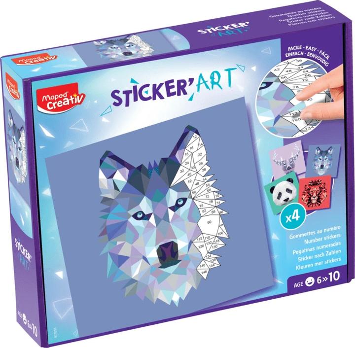 Image du produit Maped Creativ Collage par numéros STICKER'ART