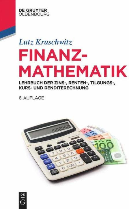 Immagine prodotto Finanzmathematik (Tedesco, Lutz Kruschwitz, 2018)