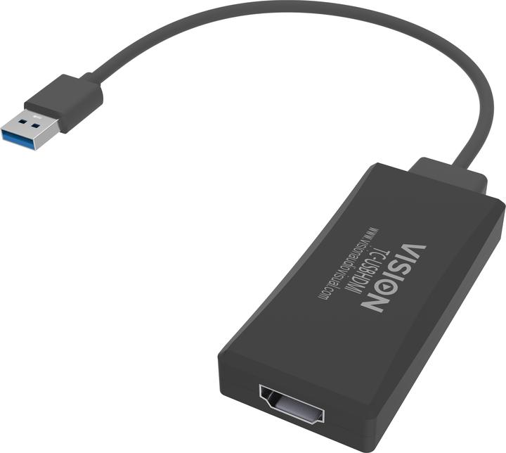 Produktbild Vision Externer Videoadapter (Klinkenbuchse, USB 3.0, 26 cm)