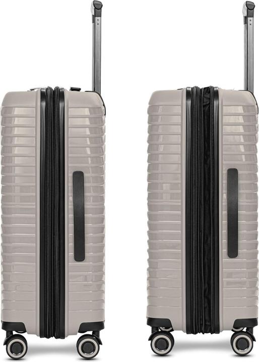 Produktbild Stratic Shine 4 Rollen Kofferset 3-teilig mit Dehnfalte (193 l, XL (ab 115l))