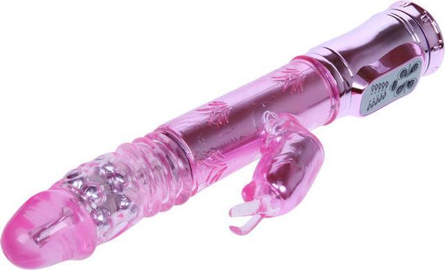 Actual product image Baile Rabbit Vibrator "Throbbing Bunny Rotation