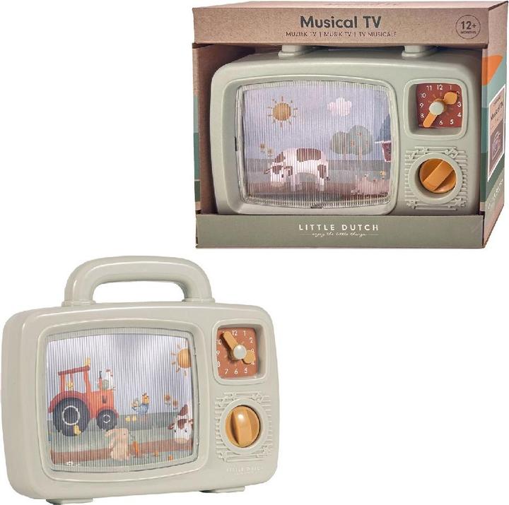 Image du produit Rubo Toys Little Dutch Farm Music Tv