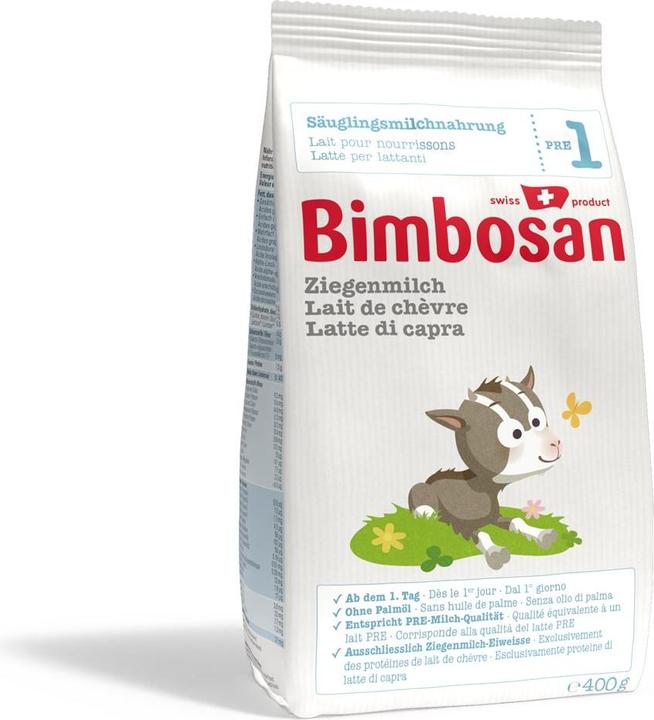 Image du produit Bimbosan Lait de chèvre 1 (400 g, dès la naissance)
