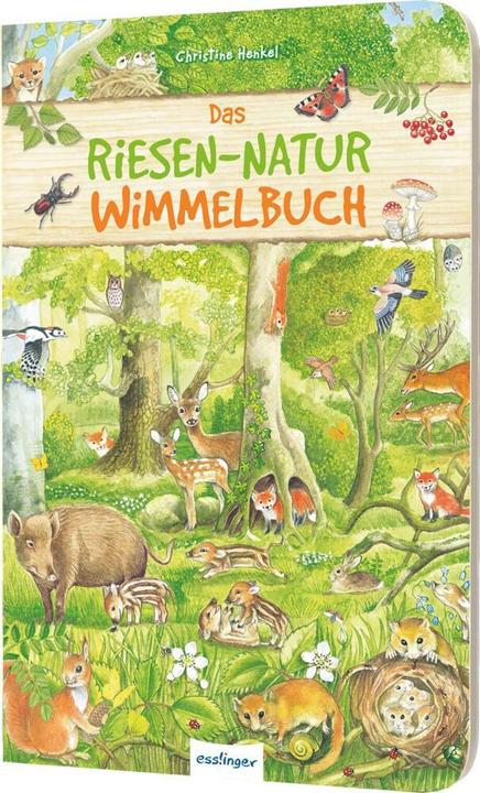 Immagine prodotto Das Riesen-Natur-Wimmelbuch (Tedesco, Christine Henkel, 2018)