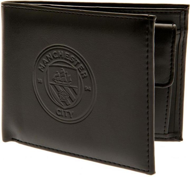 Actual product image Manchester City FC Leather Wallet Embossed
