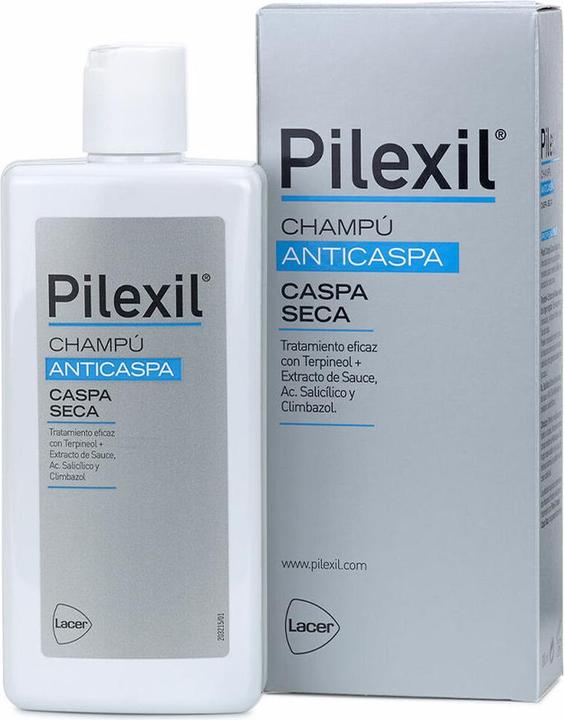 Produktbild Pilexil Anti-Schuppen Shampoo Trockenes Haar 300ml (300 ml, Trockenshampoo)
