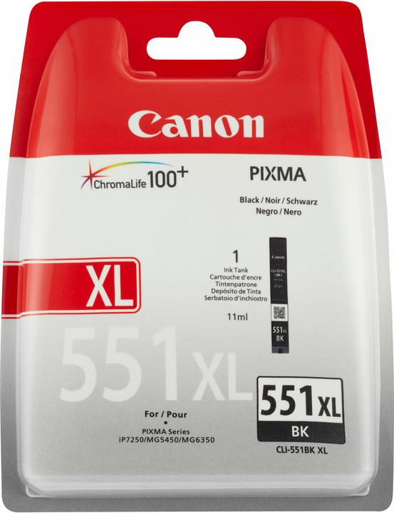 Productafbeelding Canon Cli-551xl (BK)