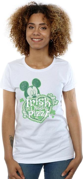 Produktbild Disney Mickey Mouse Shamrock Pizza TShirt (XL)