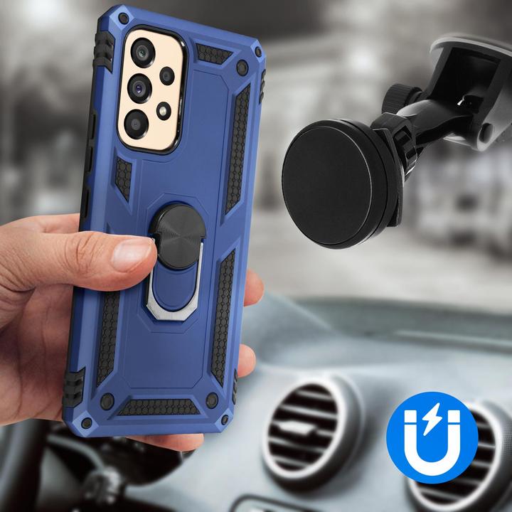 Immagine prodotto Avizar Custodia antiurto per cellulare con serie di anelli (Samsung Galaxy A53 5G)