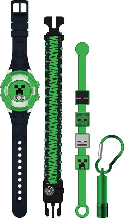 Image du produit Accutime Set Minecraft (Montre numérique, Coffret cadeau, 39 mm)