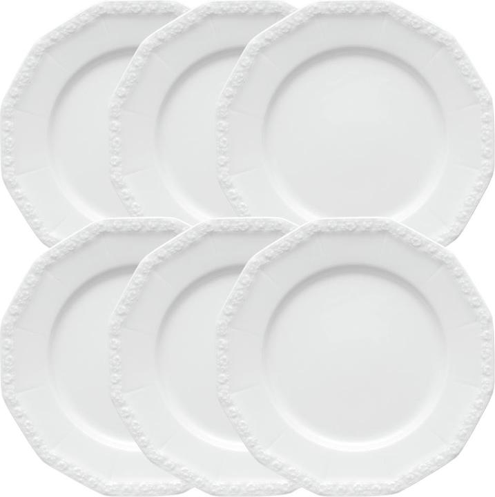 Produktbild Rosenthal Maria Weiss Frühstücksteller 19 cm Set6 (1 x, 19 cm)