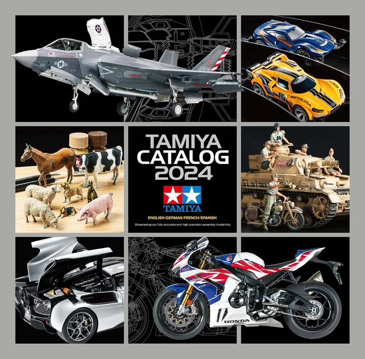Produktbild Tamiya Modellbaukatalog 2024 4 Lang.