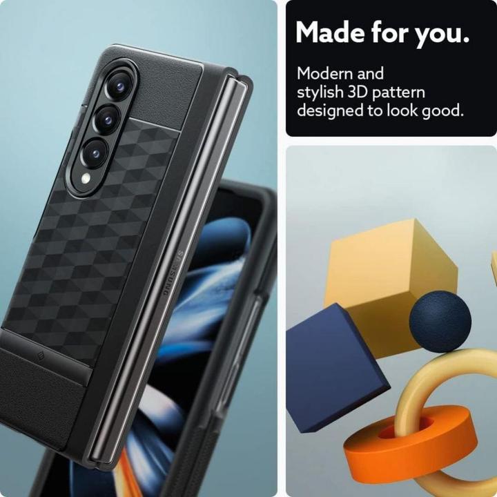 Produktbild Caseology Parallax Sam Galaxy Z Fold5 Czarny/Matte Black ACS06225 (Samsung Galaxy Z Fold5)