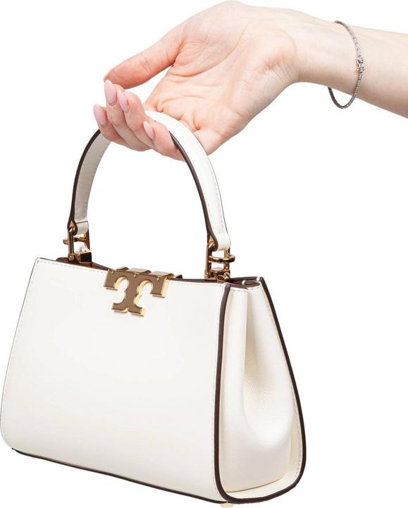Image du produit Tory Burch mini eleanor leather bag milk white color
