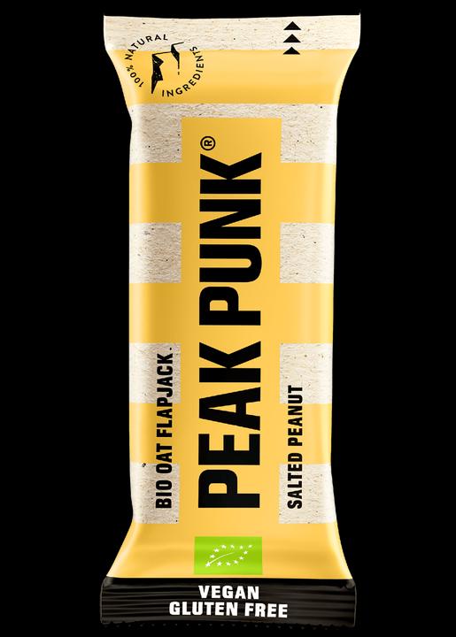 Actual product image Peak Punk Organic Oat Flapjack (Salted Peanut, 1 pcs., 60 g)